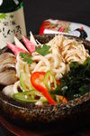 石锅鸡肉乌冬面