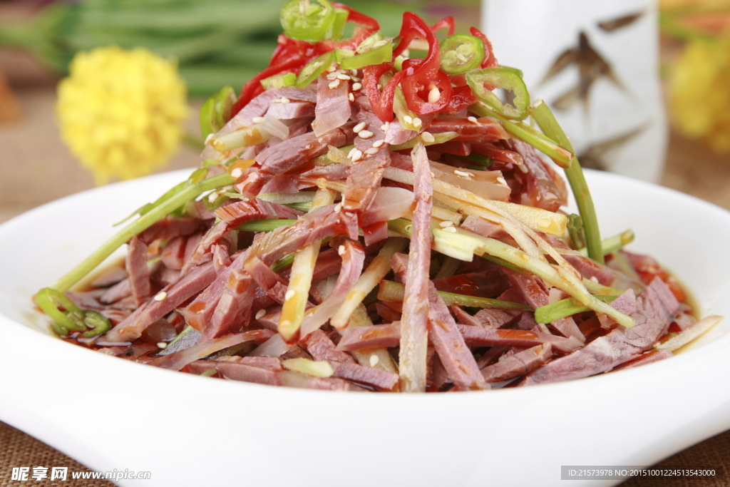 香茜牛肉丝