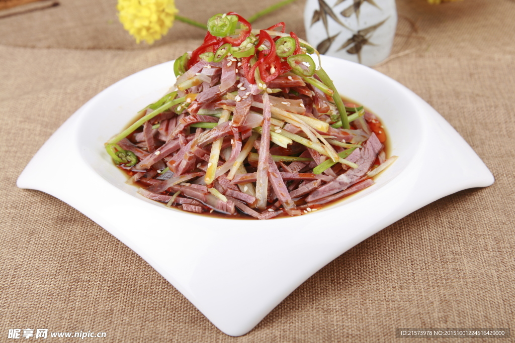 香茜牛肉丝