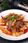 香辣牛杂