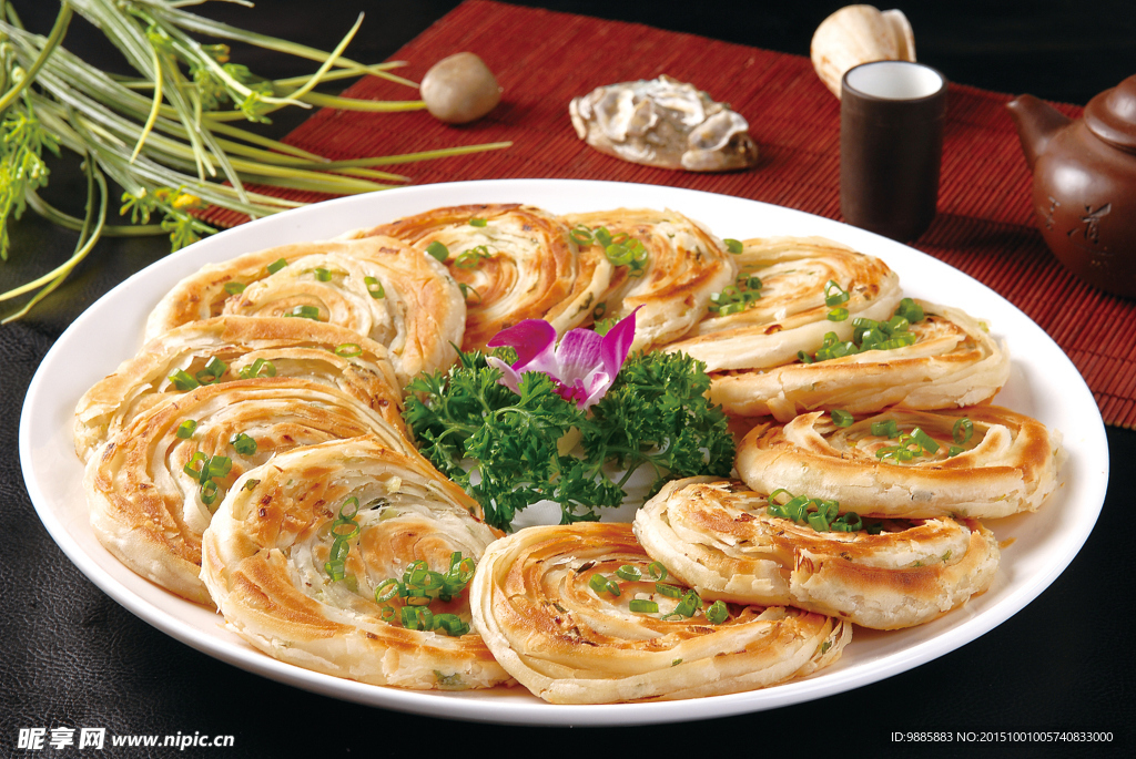 广式葱油饼