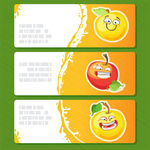 卡通水果 banner