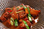 野菌红焖黄鹿肉
