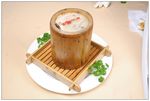 竹筒鲜菌肉