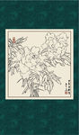 白描牡丹