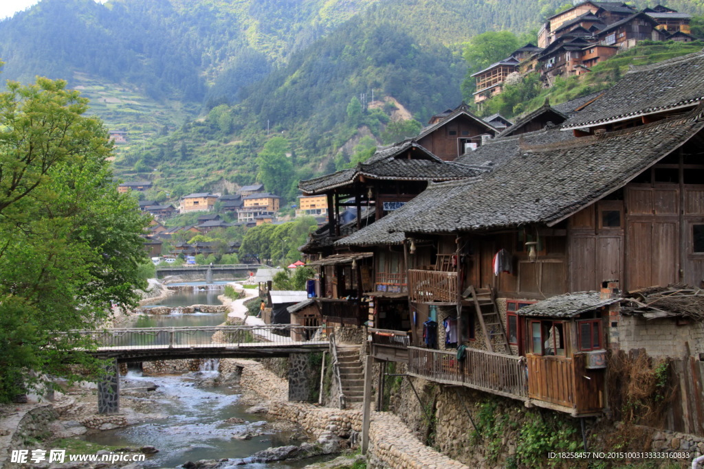 雷山苗寨风光