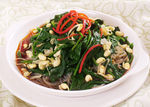 菠菜粉条胖豆芽