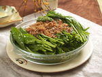 鲜肉酱菠菜
