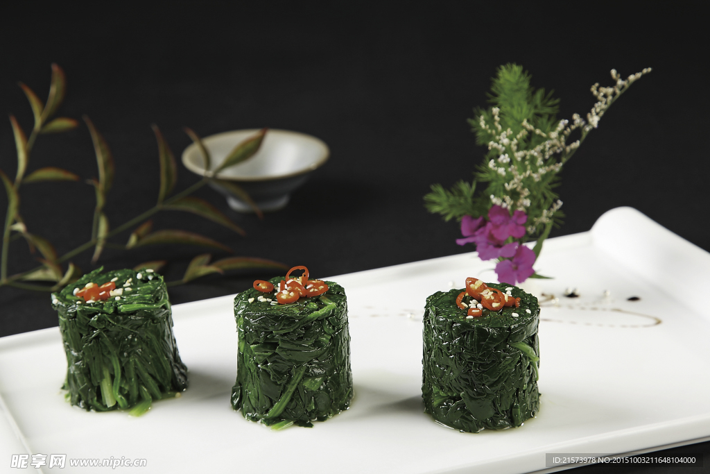 传统挤菠菜