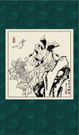 白描菊花