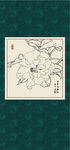 白描茶花