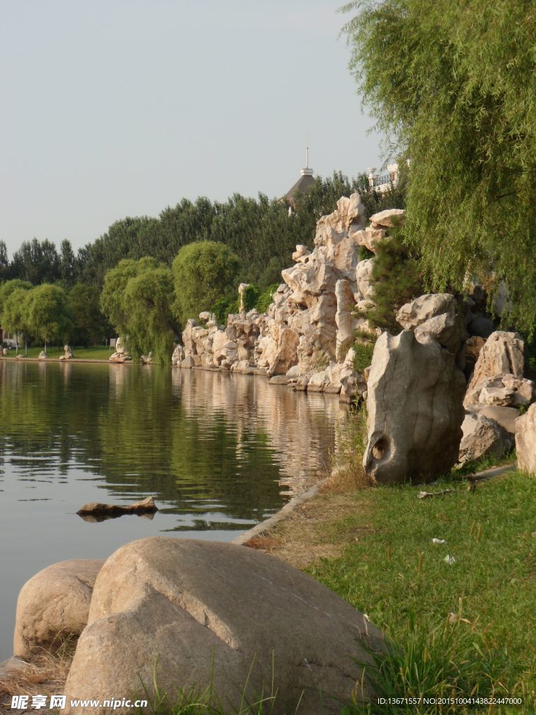 湖边风景