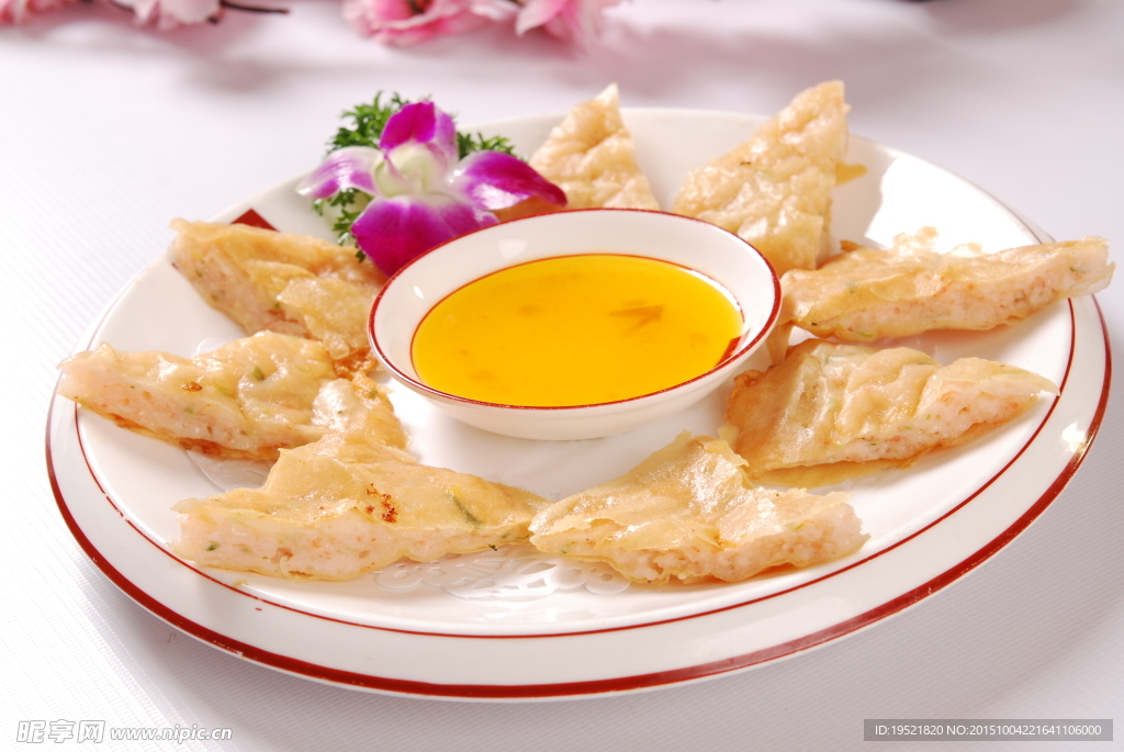 月亮虾饼