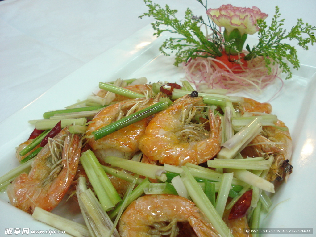 越南焗基围虾