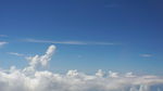 飞机上的天空