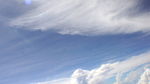 飞机上的天空