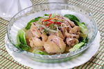 咸肉蒸土鸡