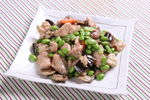 香菇毛豆滑仔鸡