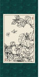 白描月季