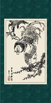 白描紫藤