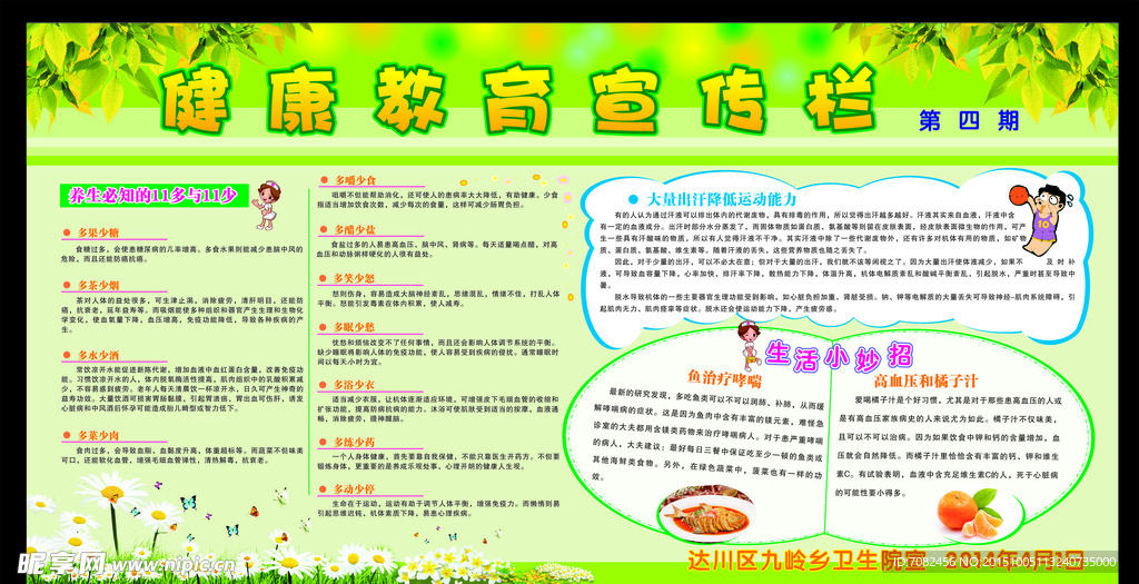 健康教育宣传栏