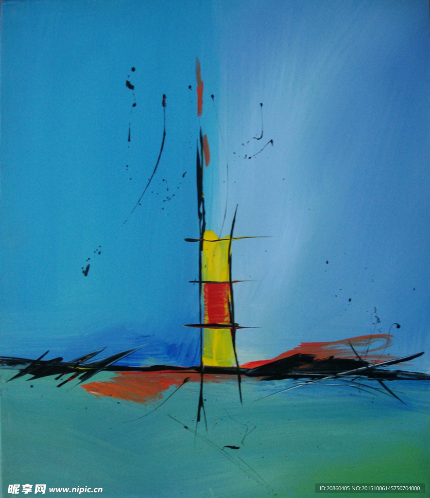 油画