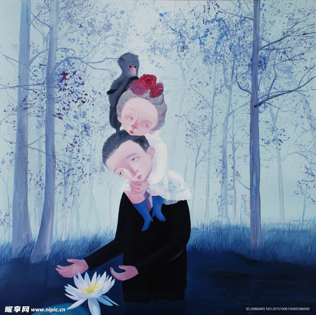 油画