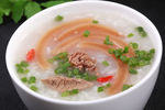 肝尖鱿鱼粥