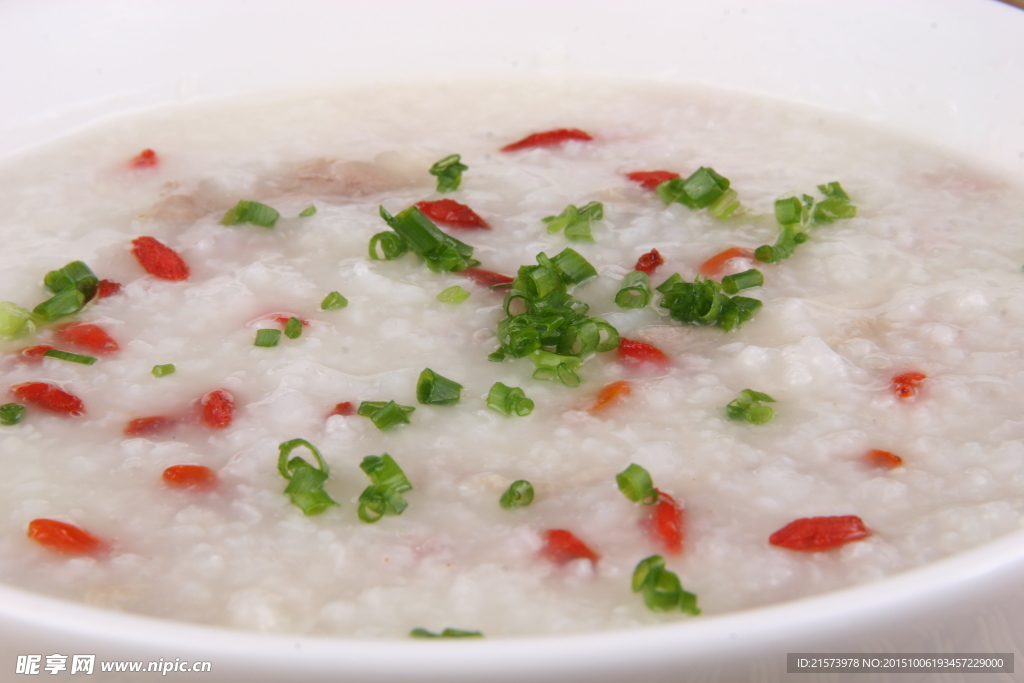 生滚枸杞瘦肉粥