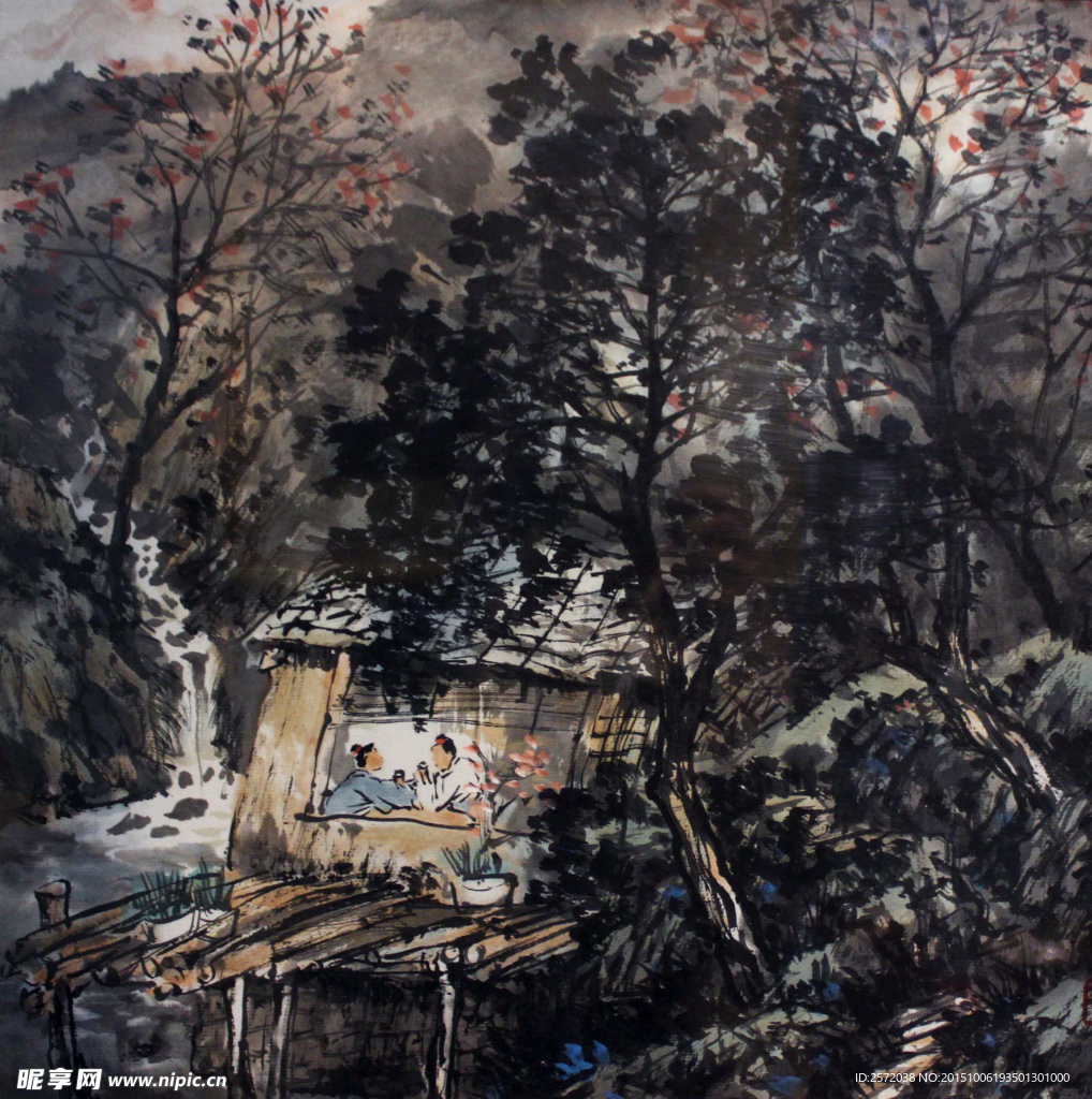 溪山夜话