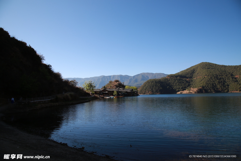 泸沽湖风光