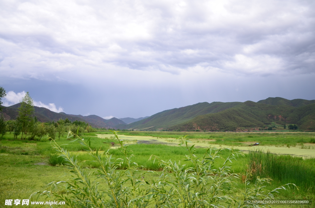 泸沽湖风光