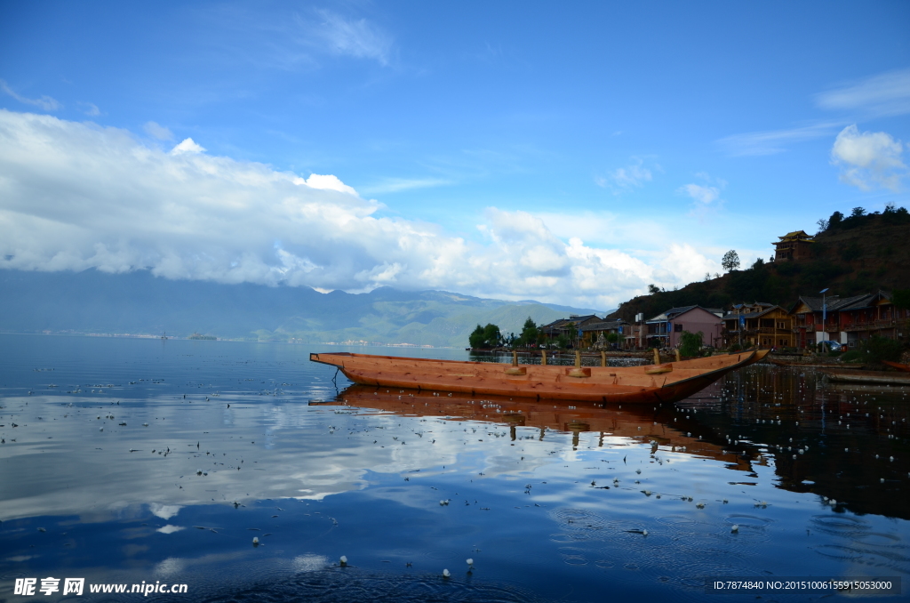 泸沽湖风光