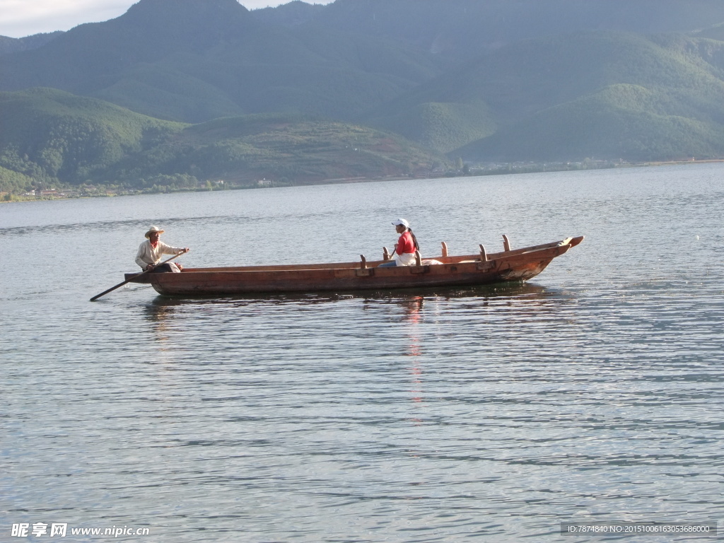 泸沽湖风光