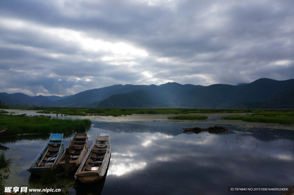 泸沽湖风光