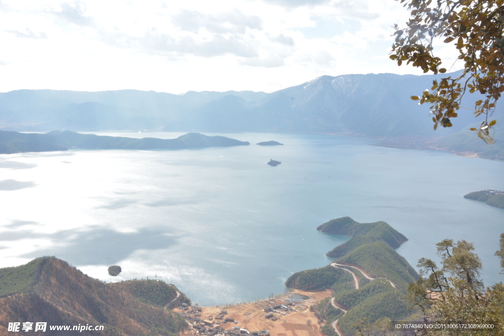 泸沽湖风光