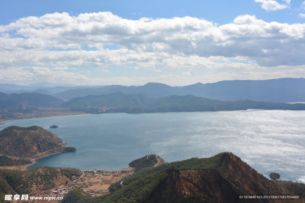 泸沽湖风光