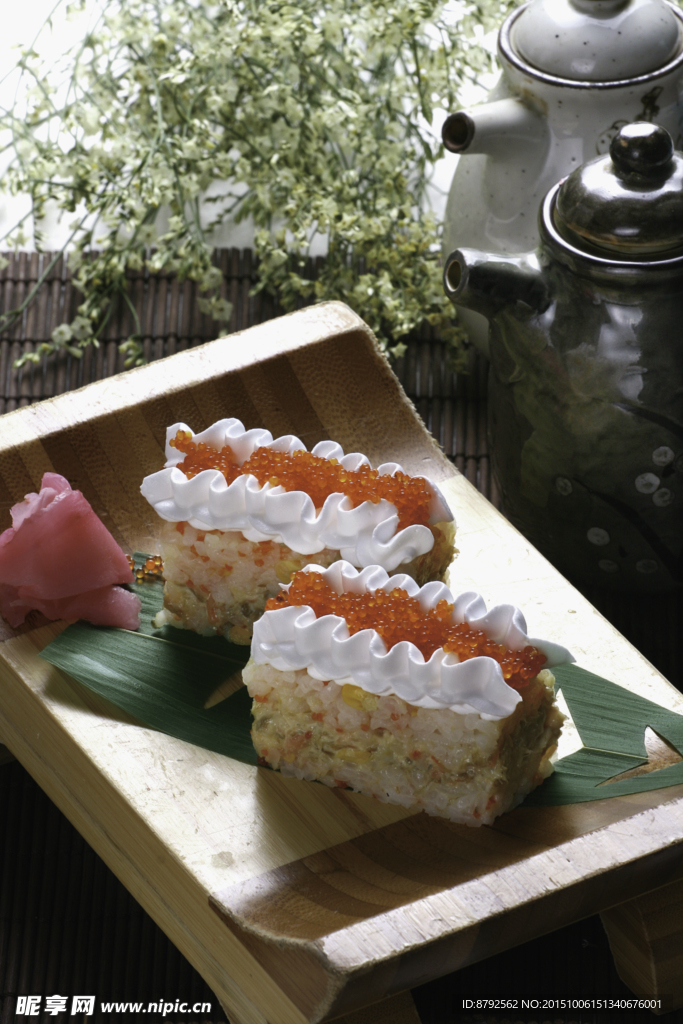 三文鱼松箱压