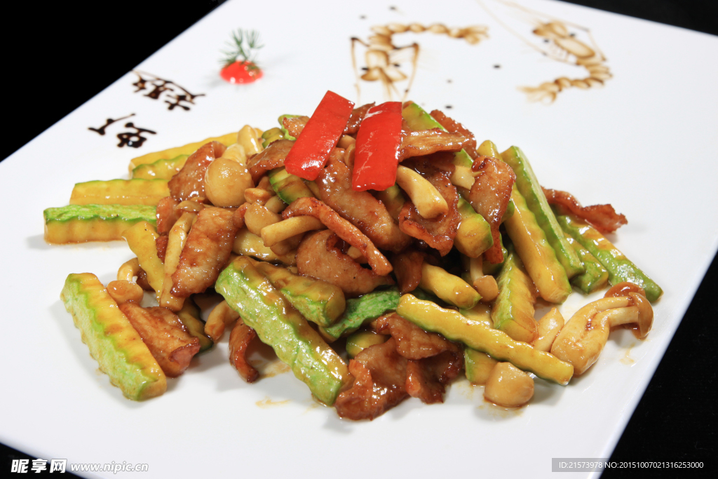 云南瓜脯爆爽肉