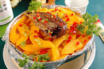 豆豉鲮鱼蒸金瓜