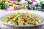 金银蒜蒸丝瓜