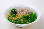 生汆丸子汤