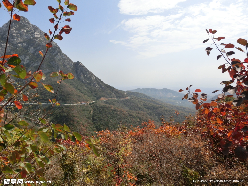 嵩山秋景