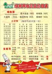 网咖餐单