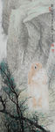 吴孔庭走兽高清工笔画兔子