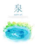 水背景素材