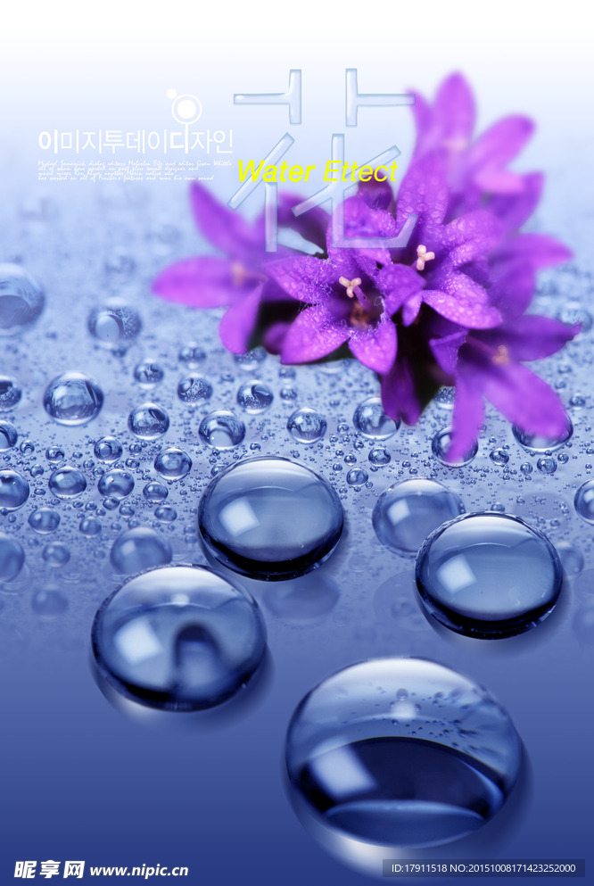 水背景素材