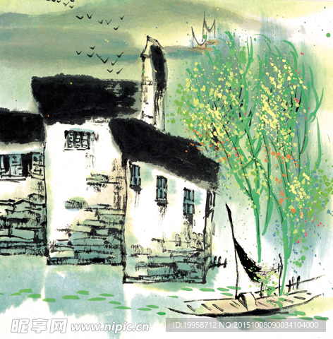 山水画