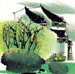 水墨画