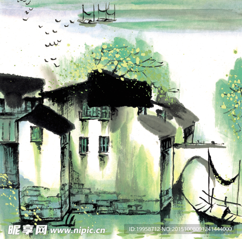 山水画